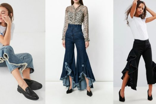 Get Into The Vintage Mode With Age Ruffled Denims