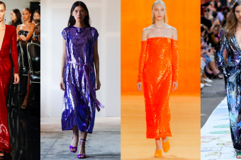 Add Shimmer to Your Wardrobe with Sequined Dresses This SS/20