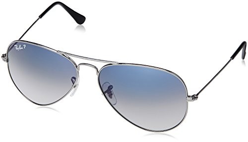 Ray-Ban Aviator Sunglasses (Gunmetal) (RB3025|004/78|58)