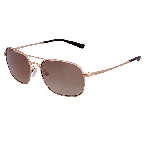 Police Brown gradient UV protection Rectangle Sunglasses for Men (S8952M56648XSG)