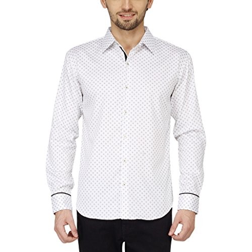 MAYANK MODI White color printed shirt