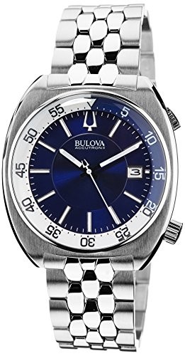 Bulova Accutron II Analog Blue Dial Men's Watch - 96B209
