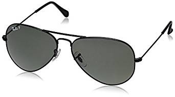 Ray-Ban Aviator Sunglasses (Black) (RB3025|002/58 58)
