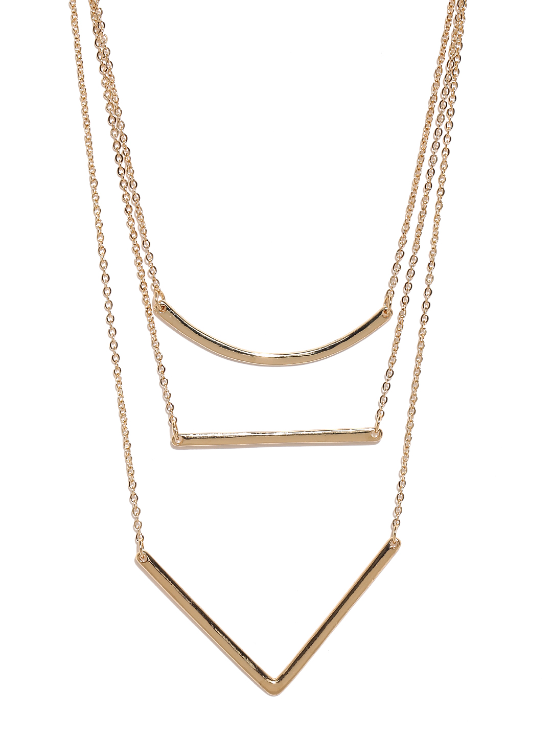 FOREVER 21 Gold-Toned Layered Necklace