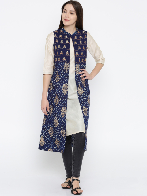 Rangmanch by Pantaloons Women Checkered A-line Kurta - Buy Rangmanch by Pantaloons  Women Checkered A-line Kurta Online at Best Prices in India | Flipkart.com