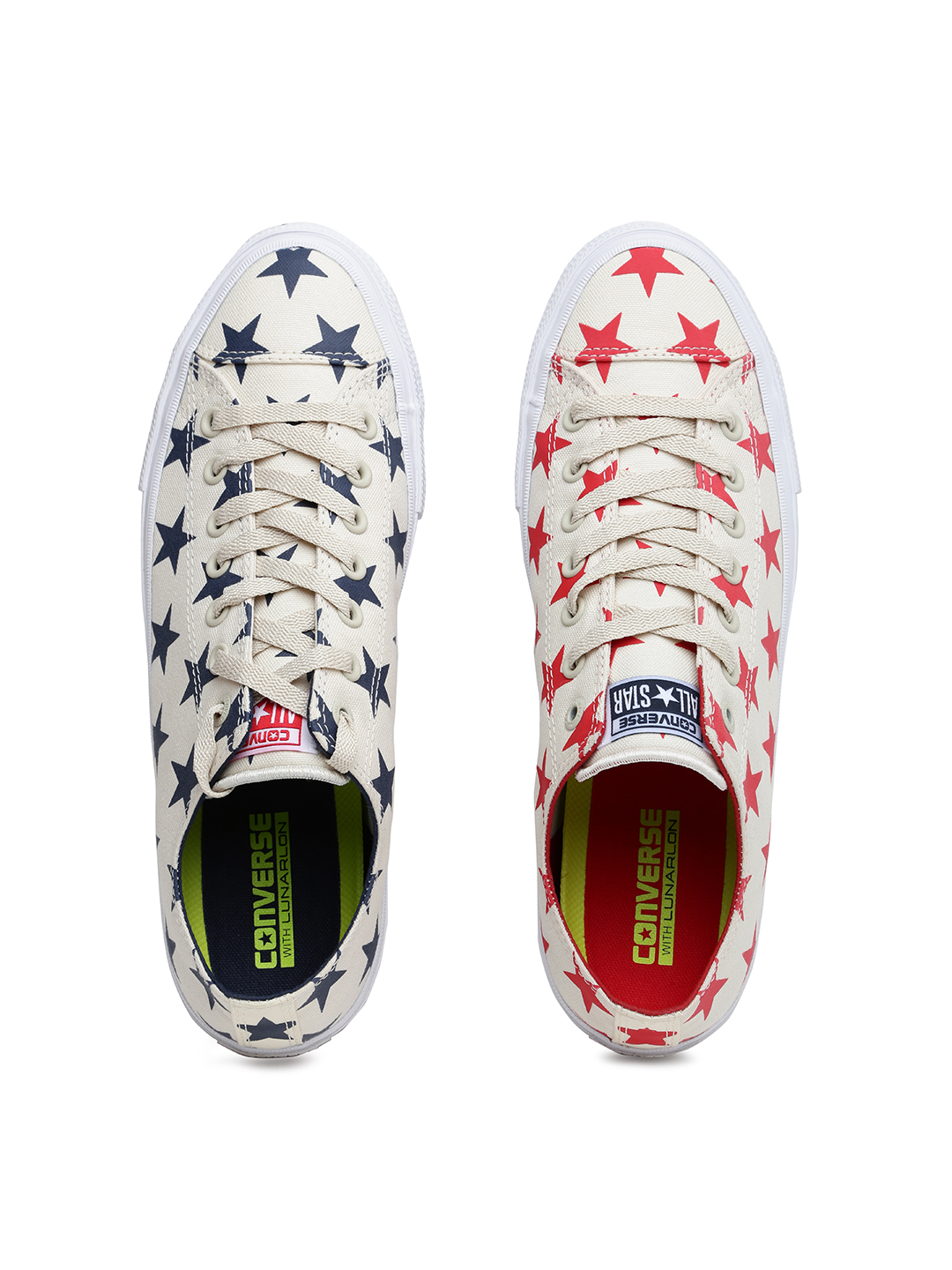Converse Unisex Off-White Printed Chuck Taylor Sneakers