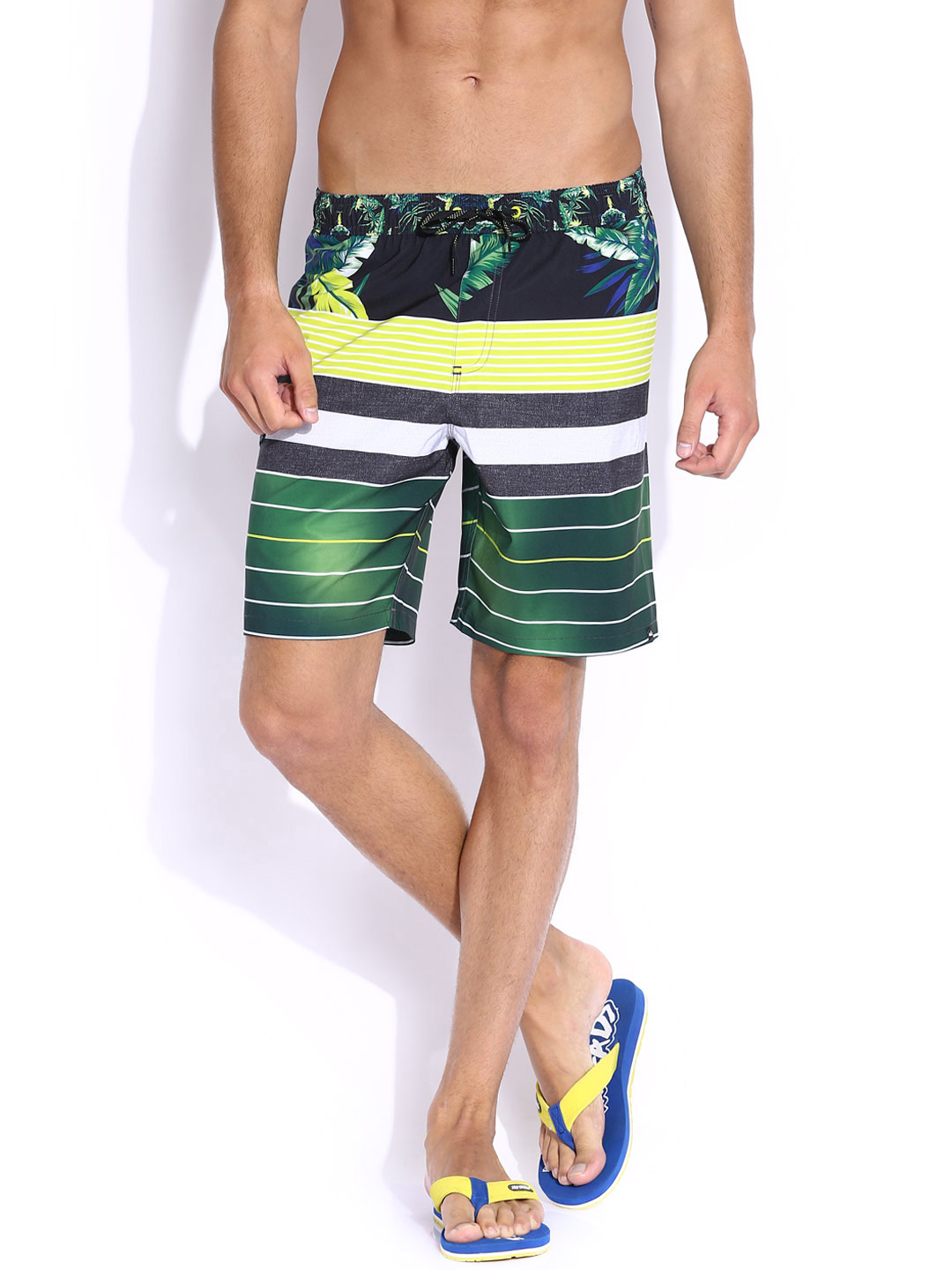 Quiksilver Men Multicoloured Printed Surfing Shorts