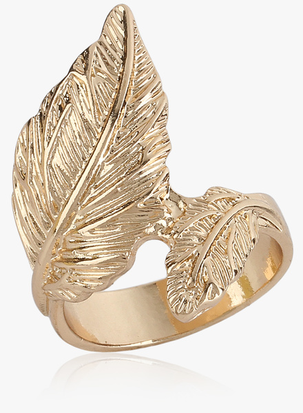 Golden Metal Ring