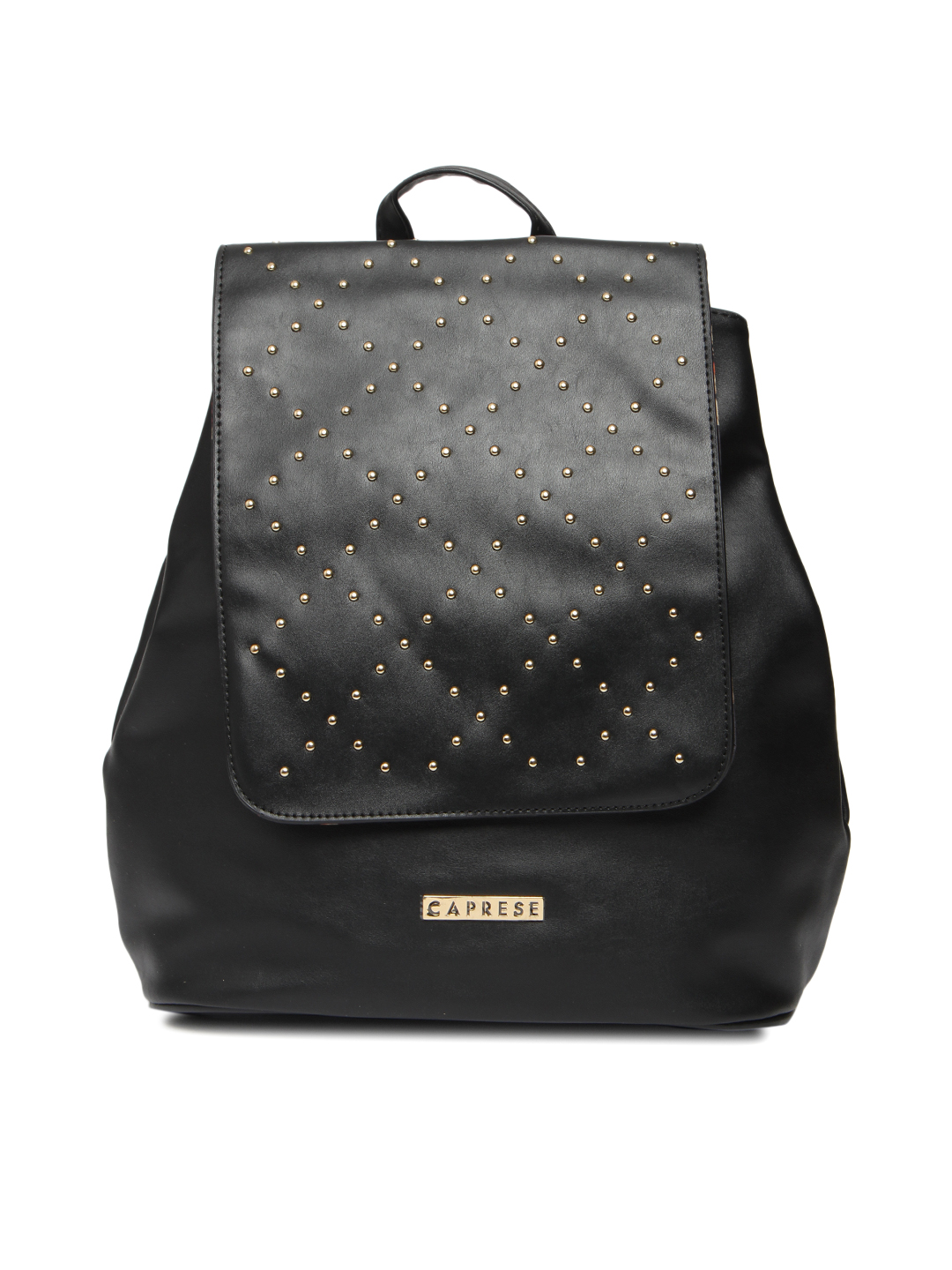 Black Studded Rucksack