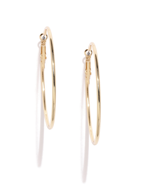 Ayesha Gold-Toned Circular Hoop Earrings