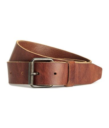 HM Tan Leather Belt