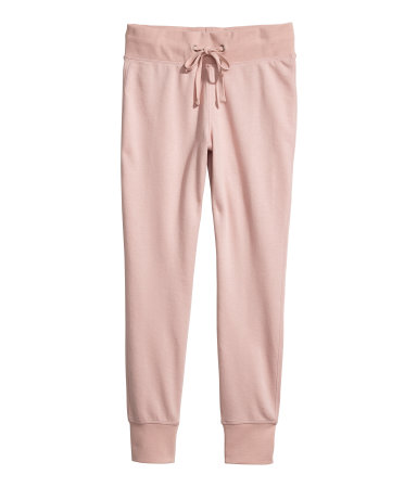 HM pink joggers