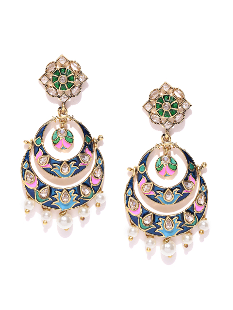 YouBella Jewellery Traditional Pearl Chandbali Earrings For Girls and Women  : Amazon.in: Jewellery