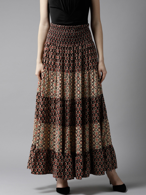 Ethnic fashion maxi skirts