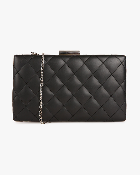 Lino Perros Quilted Box Clutch