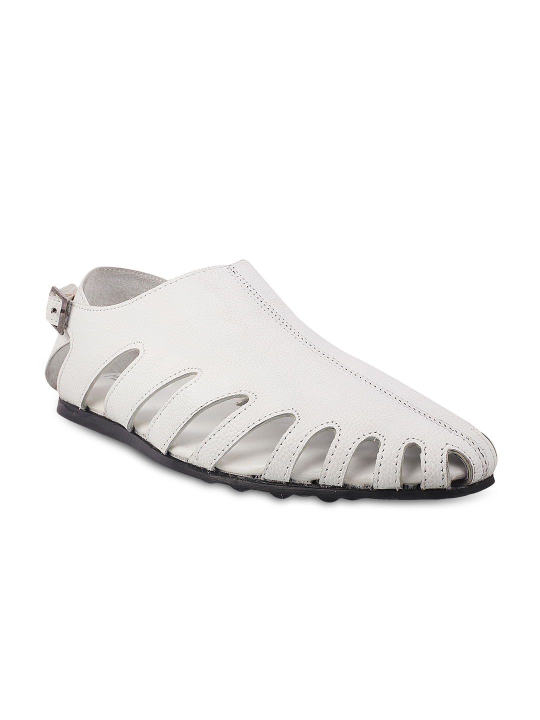 Metro hot sale white sandals