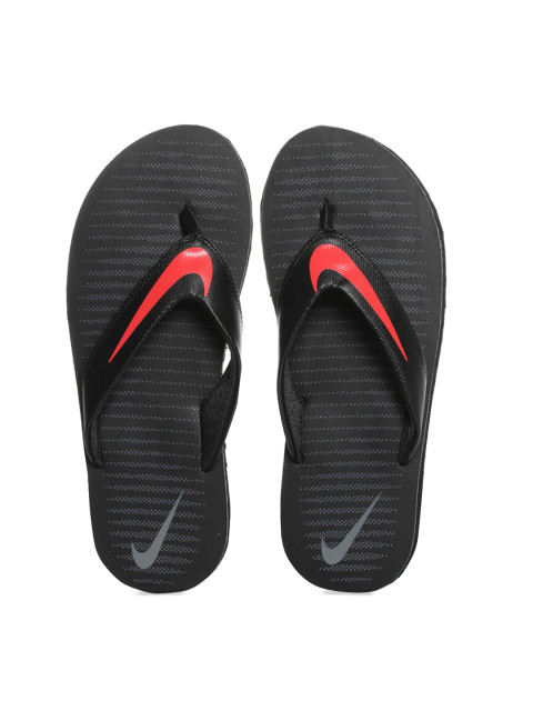 Nike Men Black Chroma Thong 5 Flip-Flops