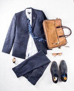 Profession: Banker | Wardrobe staples: Brogues & fitted blazers