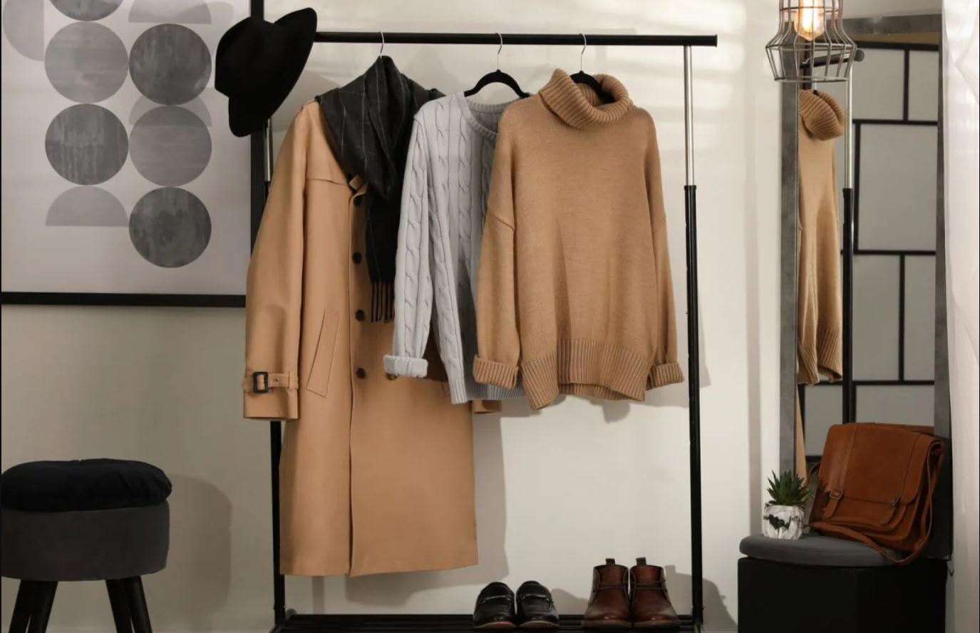 Information to making a winter capsule wardrobe with 5 outfits