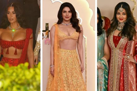 Celebrity Guest Fashion at the Ambani-Merchant Wedding