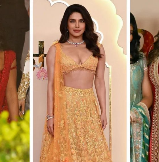 Celebrity Guest Fashion at the Ambani-Merchant Wedding