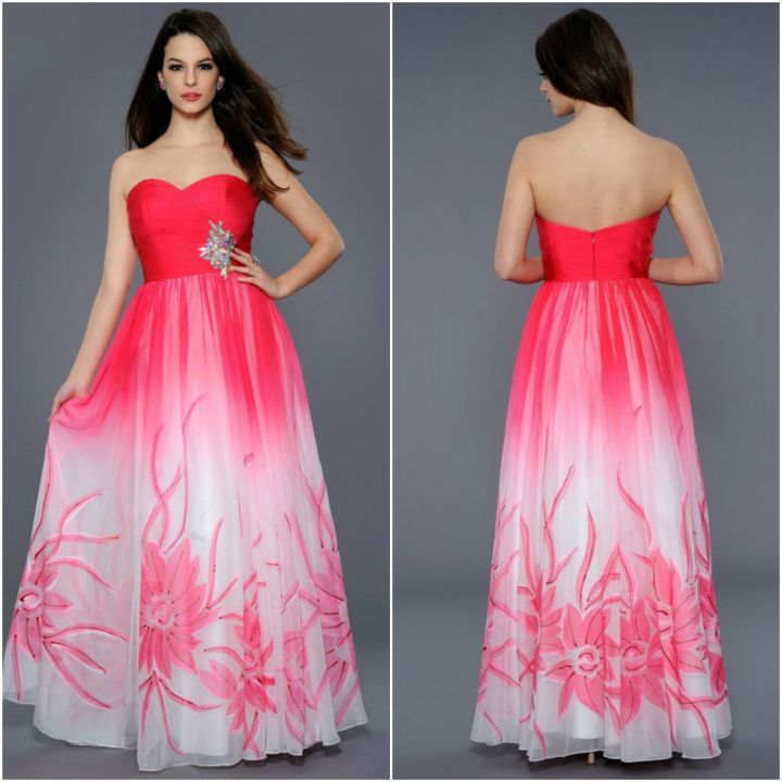 Let us make your prom everything you’ve ever dreamed of with a great variety of ombre prom dresses, long prom gowns, and formal ombre styles in every shape, style, size and color you can think of.  Prom dress in ombre style will add an instant glamour to