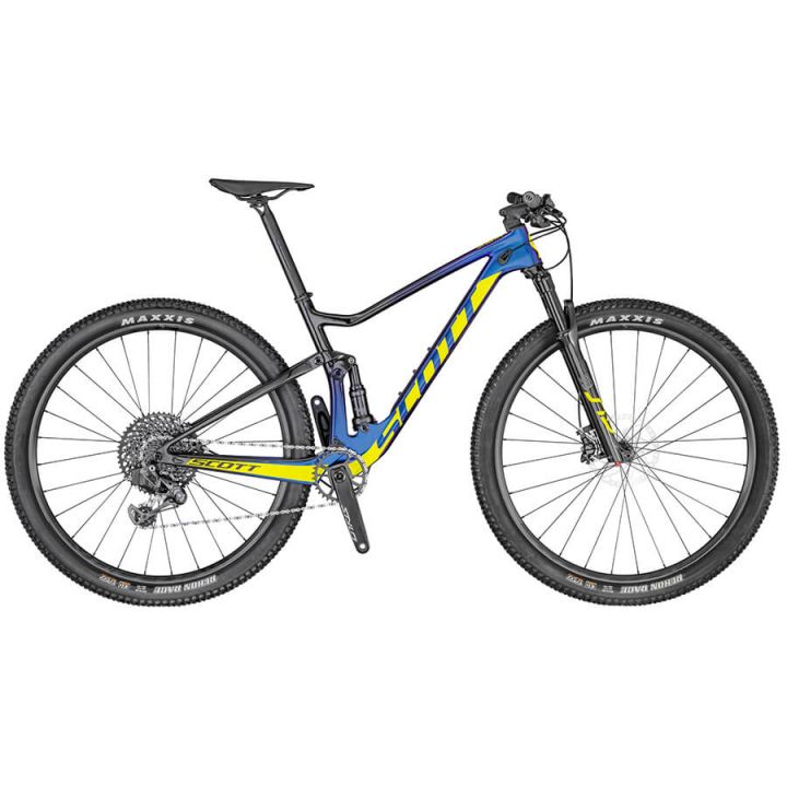 The fastest XC mountain bike platform on the market, the 2020 SCOTT Spark RC 900 Team Issue AXS adds in a SRAM Eagle AXS drivetrain.