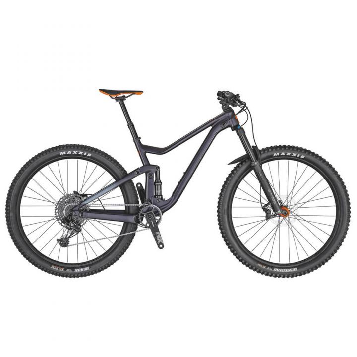 The 2020 SCOTT Genius 950 trail bike features a 150 mm suspension and TwinLoc lever that allows the Genius to climb and descend with aplomb.